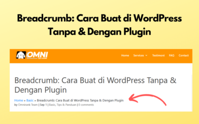 Cara Membuat Breadcrumb di WordPress