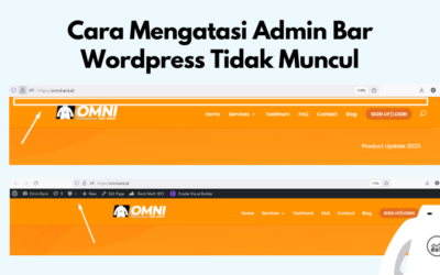 Cara Mengatasi Admin Bar WordPress Tidak Muncul
