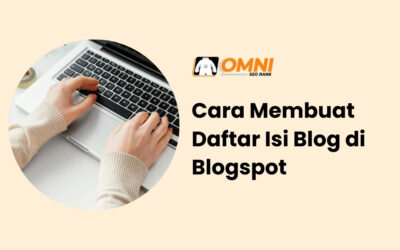 Cara Membuat Daftar Isi Blog di Blogspot
