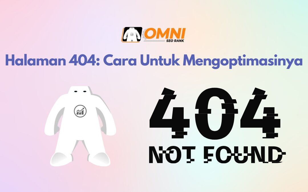 Cara Optimasi Halaman Error 404