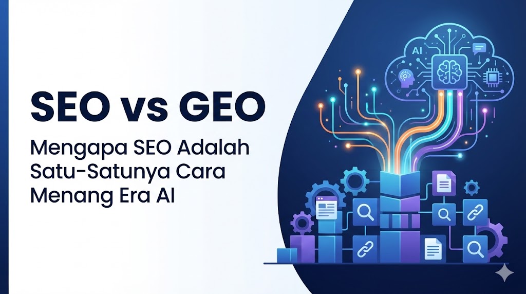 SEO vs GEO: Mengapa SEO Adalah Satu-Satunya Cara Menang Era AI