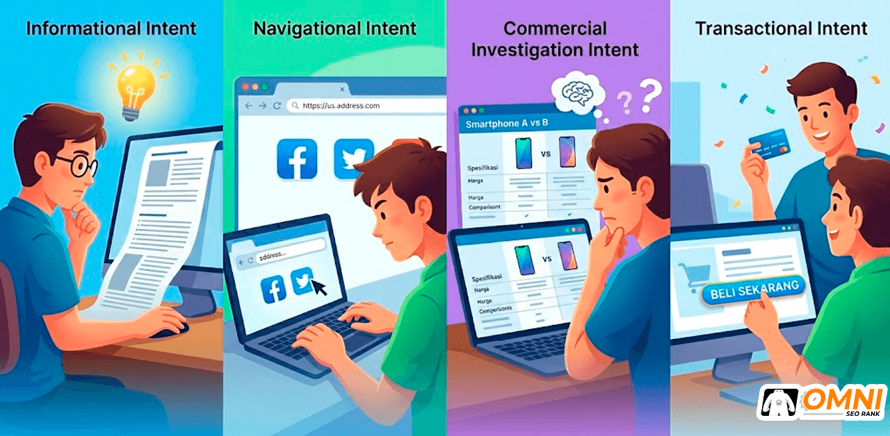 Membedah 4 Jenis Search Intent Secara Mendalam