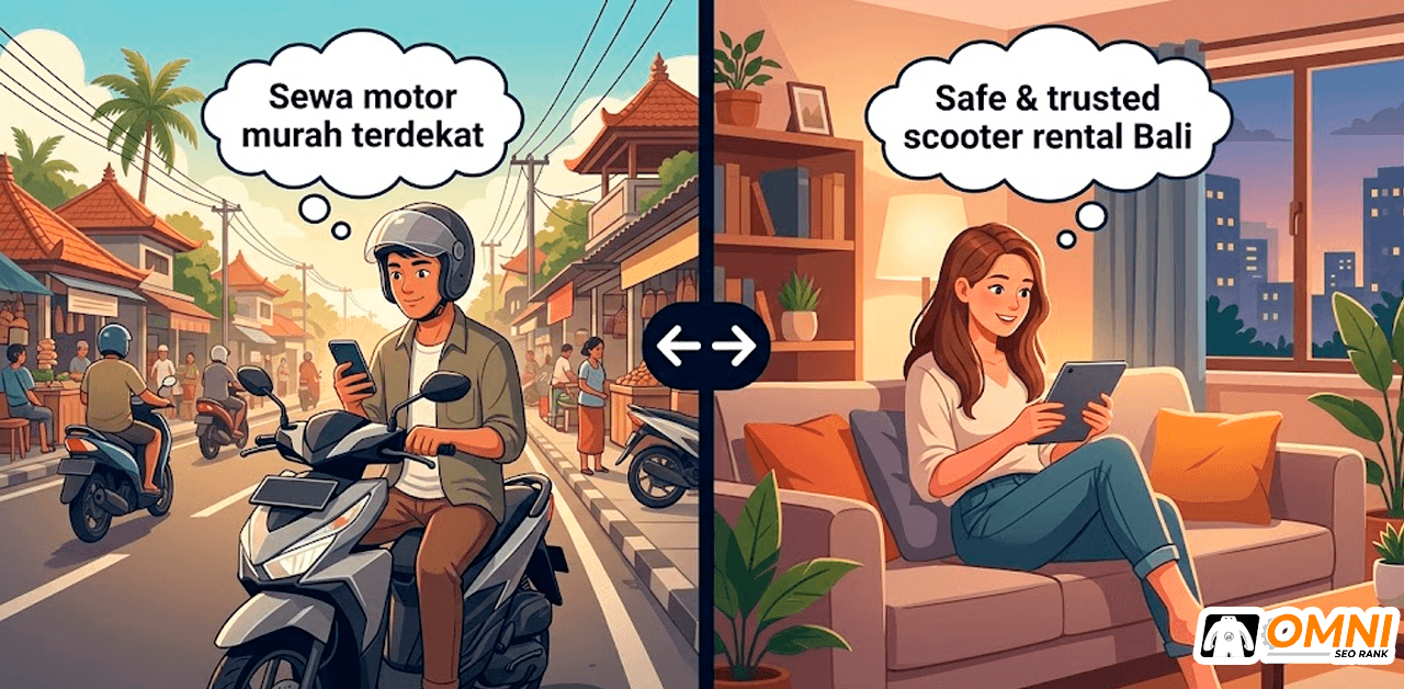 Perbedaan Pola Pikir Pencarian Turis Asing vs Orang Lokal