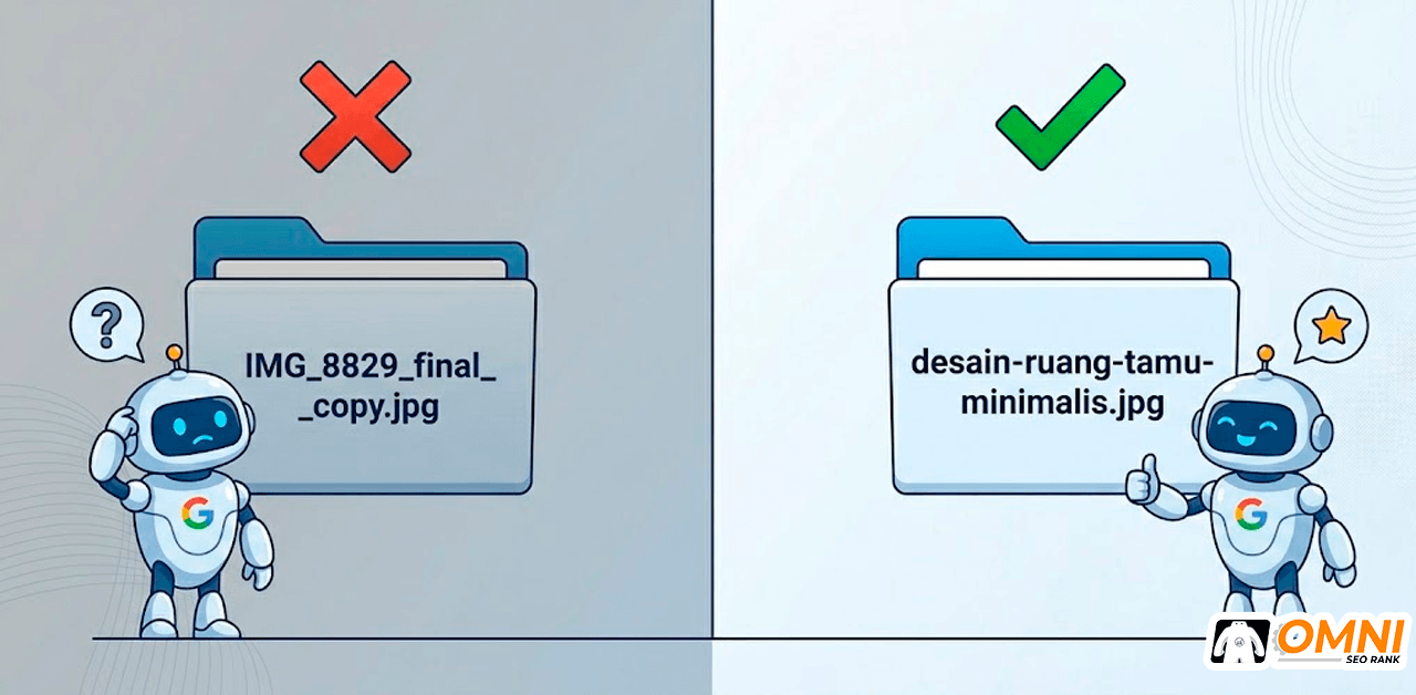 Penamaan File: Nama File SEO Friendly