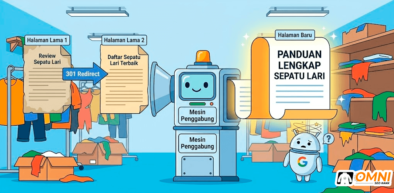 Merge Content Strategy atau Konsolidasi Konten