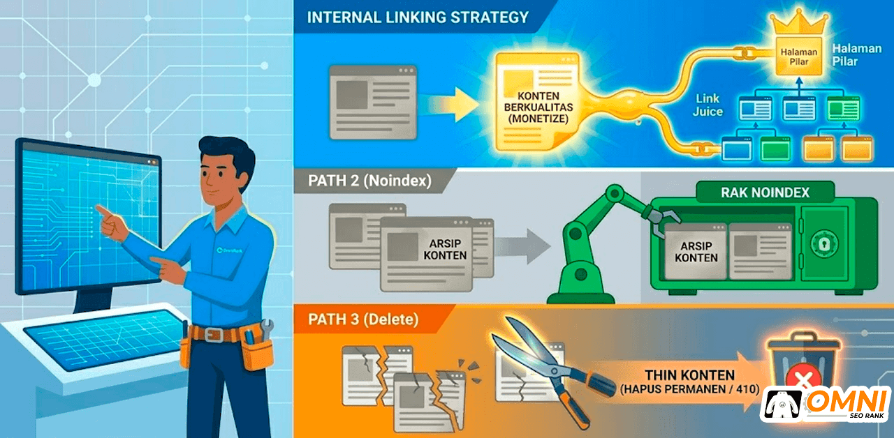 Strategi Ampuh Mengatasi Orphan Page ala OmniRank