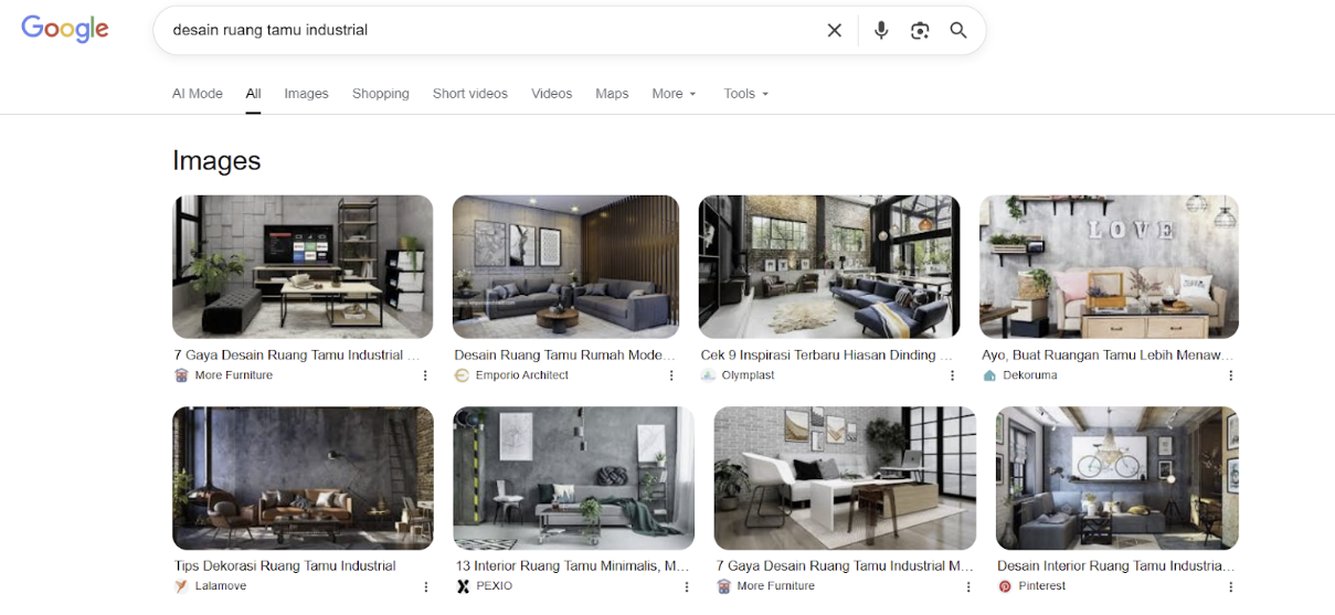 Tab Google Images Desain Interior