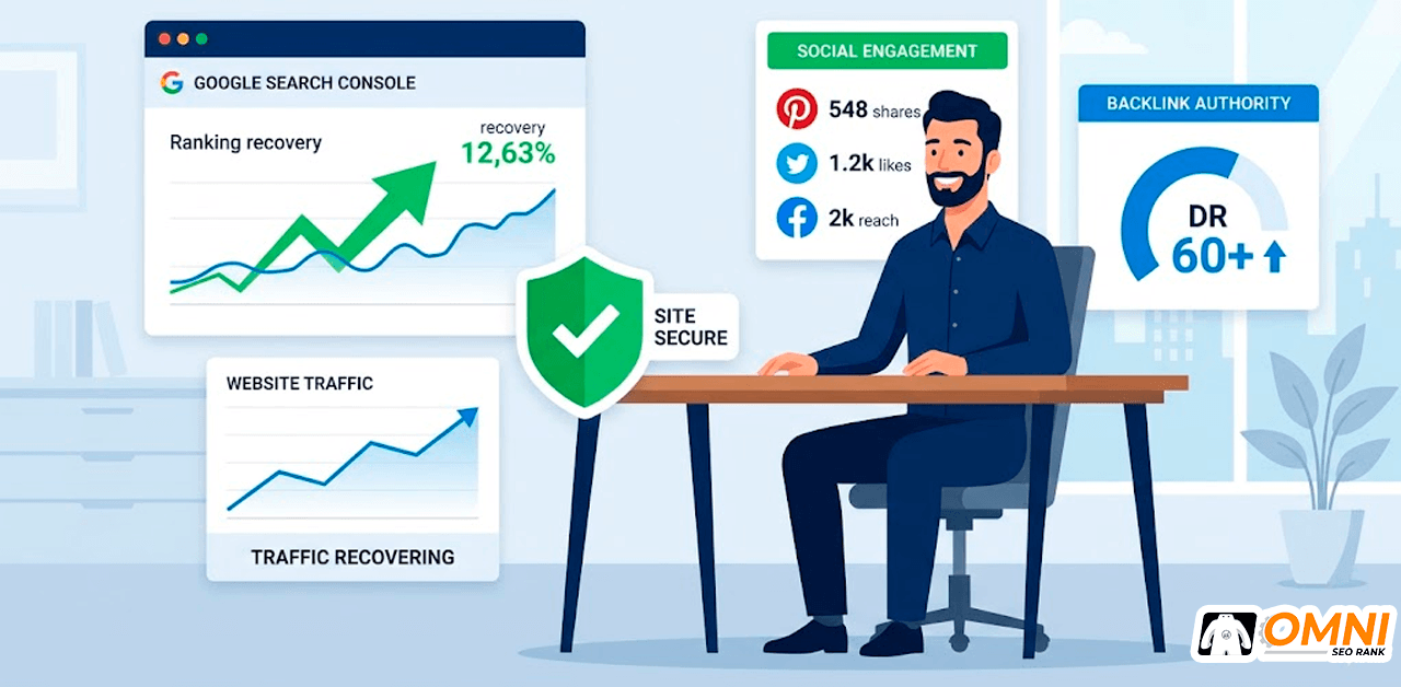 Supporting campaign SEO setelah website selesai dibersihkan dari malware