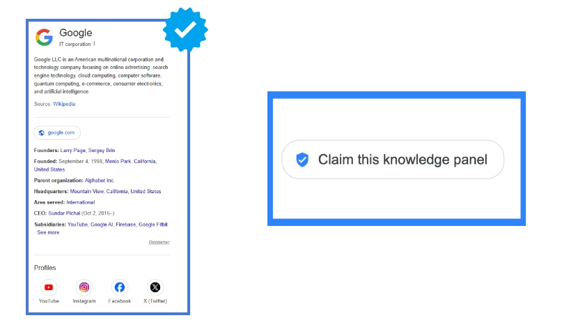 Claim this knowledge panel