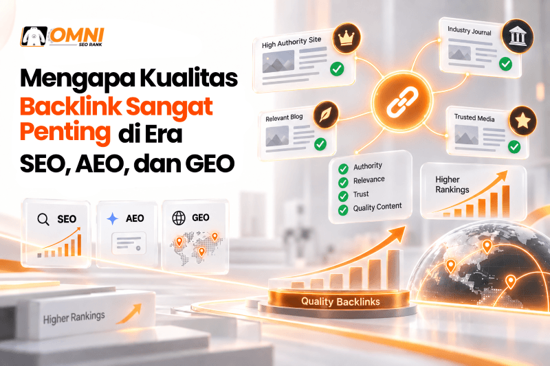Mengapa Kualitas Backlink Sangat Penting di Era SEO, AEO, dan GEO(1)